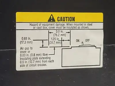 USED SQUARE D FHP3600712M1352