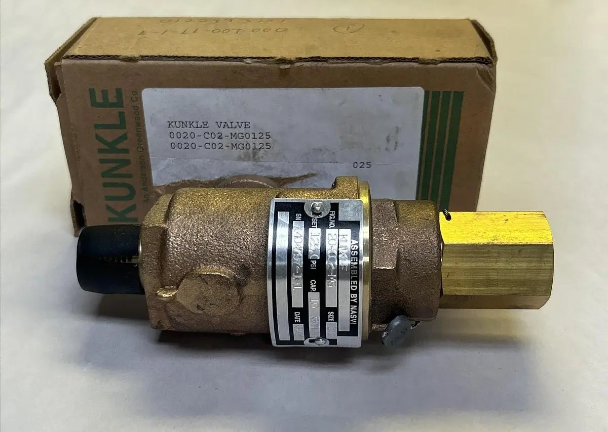 New | in-Stock KUNKLE 20-C02-MG Pump & Valve Parts Ohio US | Surplus Asset Holdings #1247355