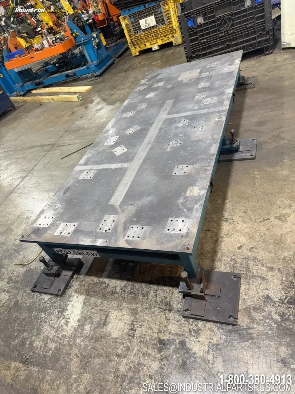 Used HEAVY DUTY 114" X 50" Welding Tables Kentucky US | Industrial Parts R Us Inc. #1423895