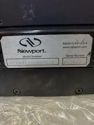 NEWPORT GP28X12BMD4-2.5 STAGE POSITIONING