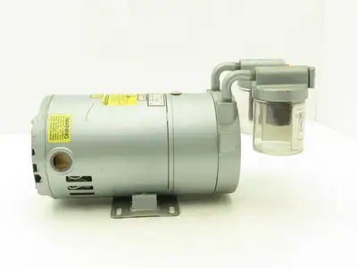 Gast 0522-V103-G18DX Oil-Less  Rotary Vane Vacuum Air Pump 115VAC 1/4Hp 1725RPM