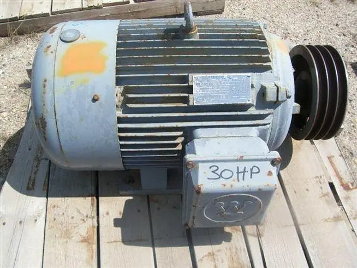 Used WESTINGHOUSE 30 HP ELECTRIC MOTOR Motors (misc) Saskatchewan CA | Chad Equipment #466621