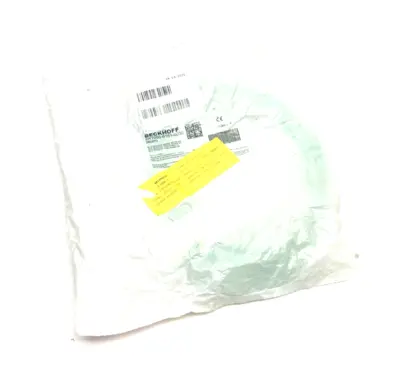 NEW BECKHOFF DOUBLE ENDED ETHERCAT POWER CABLE M12 4-PIN