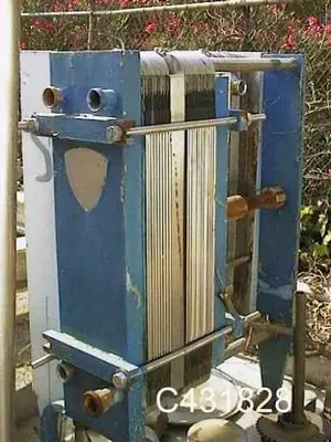 Heat Exchanger, Plate, 145 SF, S/st, St. Regis, 40 Plates #C431828