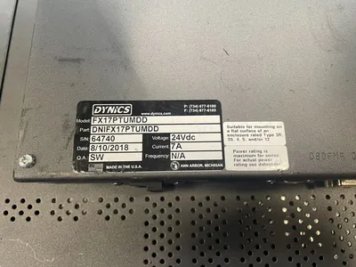USED Dynics Dynics FX17PTUMDD