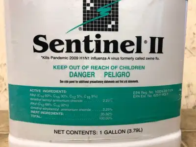 1 Gal Franklin Sentinel II Anti-Viral Disinfectant Concentrated Surface Cleaner