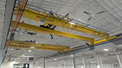 R&M 3 Ton Cranes - Overhead, Bridge | Highland Machinery & Crane (3)