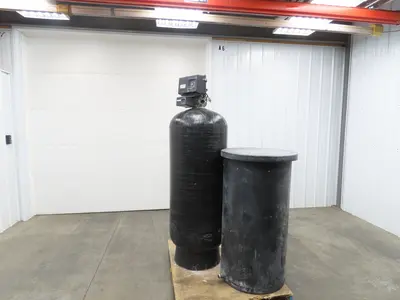 Pentair High Capacity Single Tank Water Softener 90 Gallon Brine Tank 2" Hookup