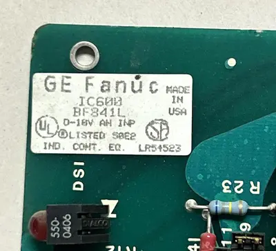 Used GE FANUC IC600BF841L PLC Input & Output Ohio US | Surplus Asset Holdings #1248033