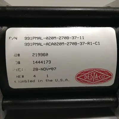 USED DESTACO 991PMAL-020M-270B-37-11