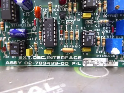 Emerson 02-783499-00 Interface Board Rev. F Used