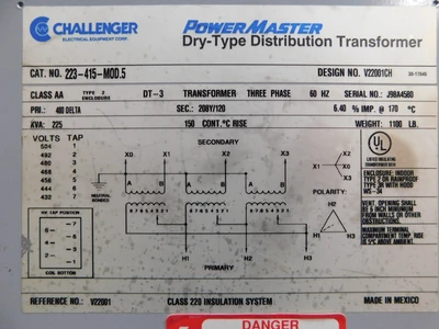 Used Challenger NA Transformers Ohio US | Equipment Recovery Corp. #1329721