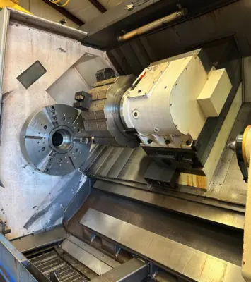 2013 HWACHEON HI-TECH 850L CNC Lathes | Machinery Network (4)
