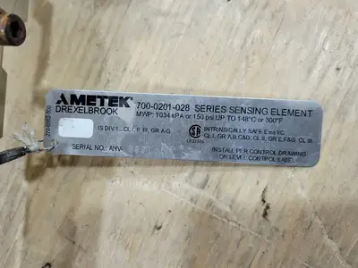 USED AMETEK DREXELBROOK 700-0201-028