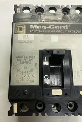 Used SQUARE D FAL3601513M Miscellaneous Equipment (Electrical & Power) Ohio US | Surplus Asset Holdings #1243899
