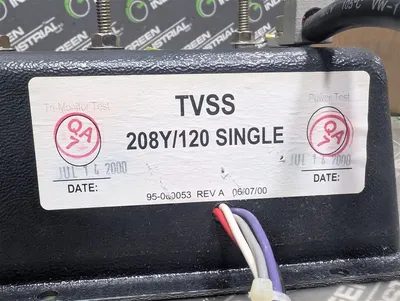 Cutler Hammer 95-000042 Transient Voltage Surge Suppressor Module 208Y/120 Used
