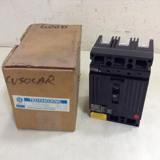 Used GENERAL ELECTRIC TED134030 Circuit Breakers Michigan US | Ideal Machinery #702363