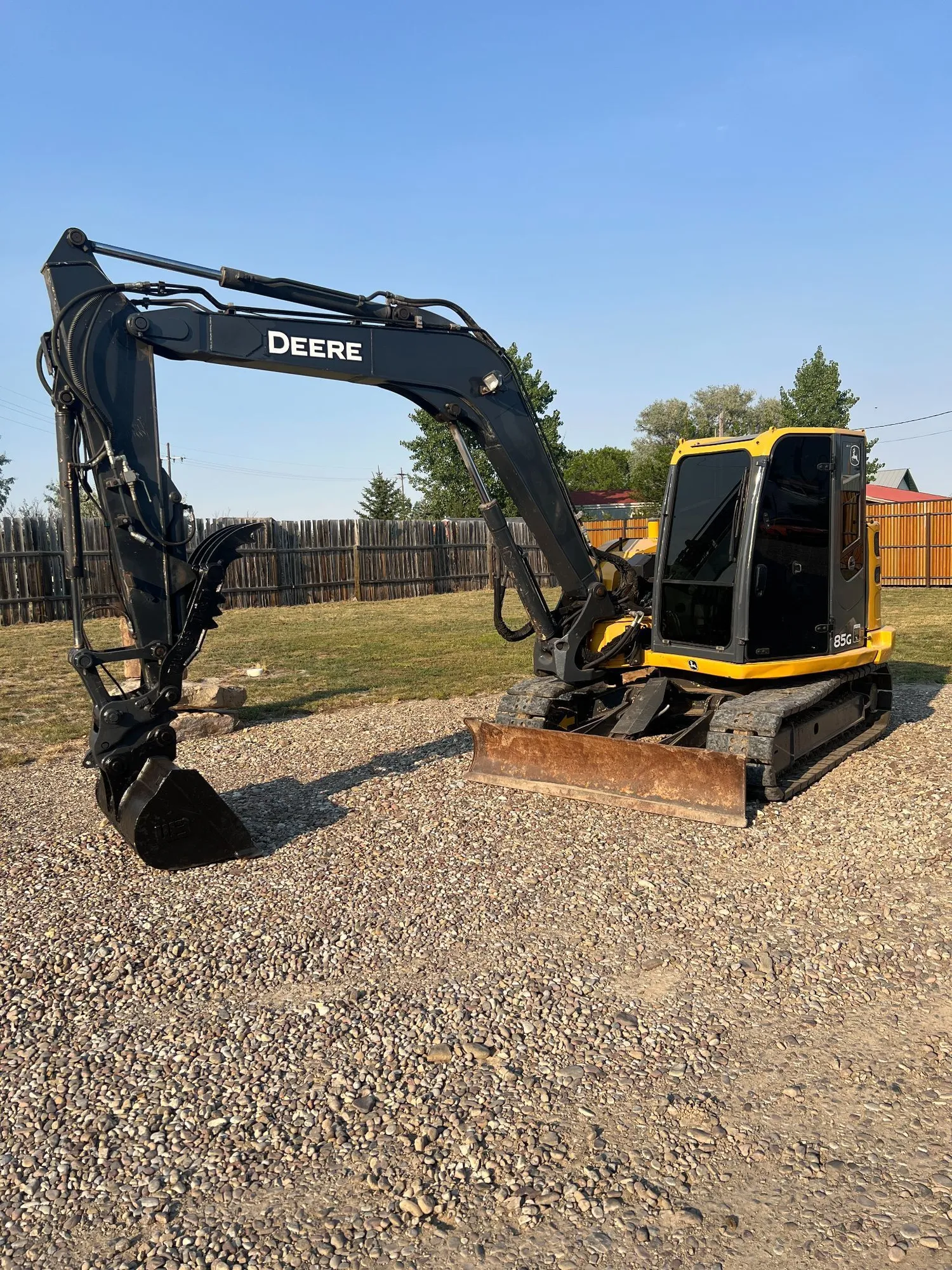 Used 2014 JOHN DEERE 85g Excavators Montana US | Tyler Morrison #1403996