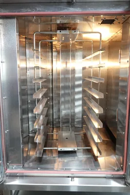 2023 LBC ELECTRIC 8 PAN MINI ROTATING RACK OVEN MODEL LMO-E8