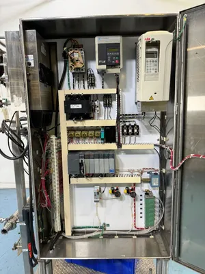 Alfa-Laval BTPX 205 SGD-34 CDP-60 clarifier centrifuge skid, 316L SS.