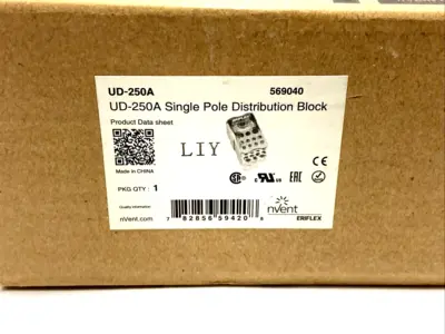 UD-250A | Nvent Eriflex  Single Pole Distribution Block - New