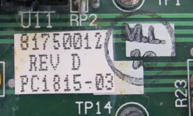 NEW MONITOR LABS 81750012SP-1 CIRCUIT BOARD 81750012 81750010-2
