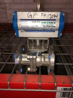 1"-150# Flo-Tite Stainless Ball Valve Air Operated Unused