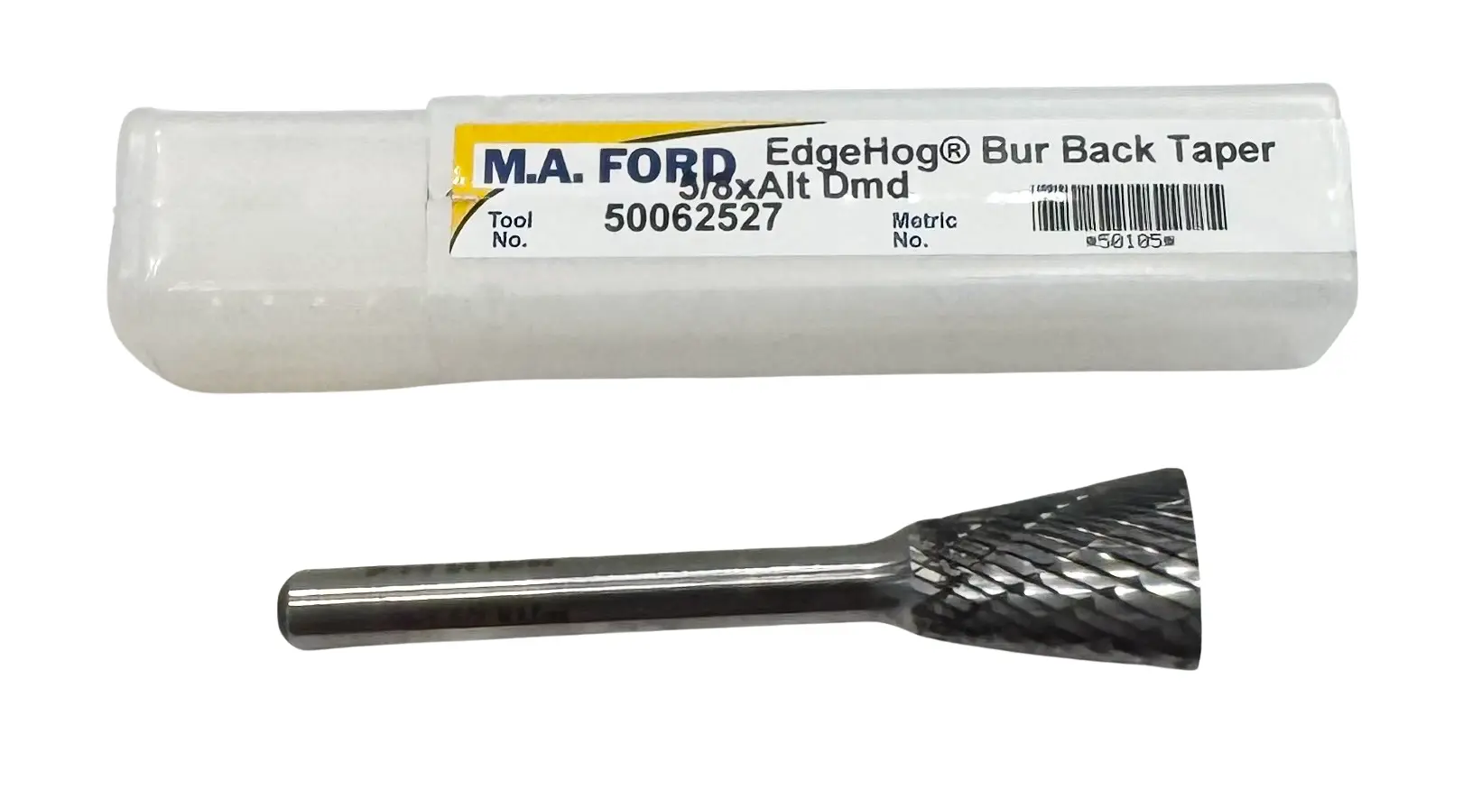 M.A. Ford 5/8" Carbide Burr SN-6 Back Taper Inverted Cone Double Cut