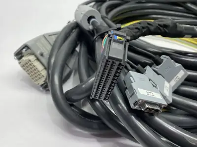 USED FANUC ROBOTIC POWER CABLE HARNESS RCC NON-FLEX 20M/STD -B