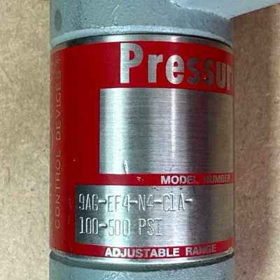 NEW Static O Ring Control Devices (SOR) 9AG-EF4-N4-C1A-100-500 PSI