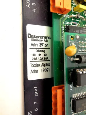USED OSTERGRENS 39164 PC BOARD