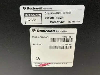 USED DATAMYTE 916-16