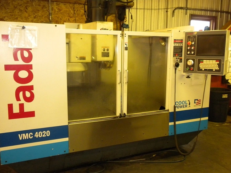 Used 2004 FADAL VMC4020 Vertical Machining Centers Vermont US | Two Spade Machinery LLC #506790