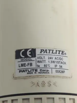 Used PATLITE LME-FB Miscellaneous Equipment (Electrical & Power) Ohio US | Surplus Asset Holdings #1235106