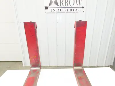 Cascade 7000025 4x47-3/4" Class 2 Steel Forklift Forks 16" Carriage 1-Pair READ
