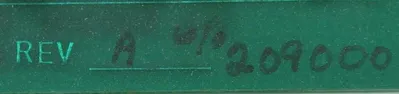 USED 500202 CIRCUIT BOARD REV A