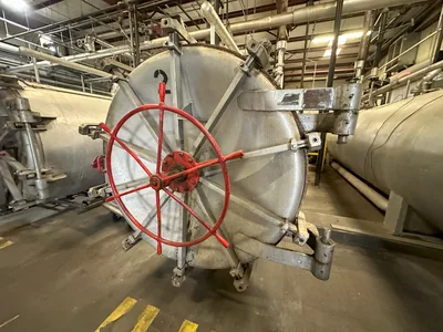 USED 1968 REID BOILER WORKS 60”X 40’ LONG DOUBLE DOOR