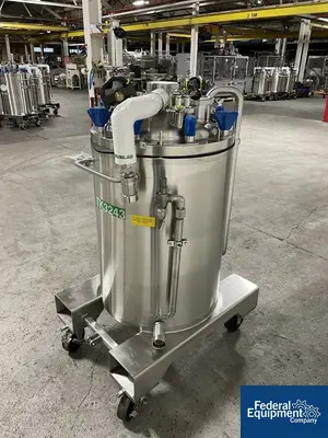 USED Precision 125 Liter Integrated Biosystems Cryovessel, 316L S/S, 50/65#