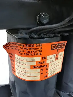 USED EMB WITTLICH PU90+GL90