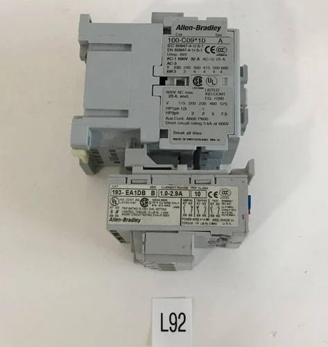 Used Allen Bradley 100-C09*10 Starters Indiana US | J&J Industrial Supply #518244