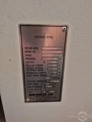 USED 2007 MORI SEIKI NL2000MC/500