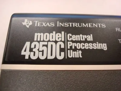 Texas Instruments 435DC-CPU Processing Unit Used