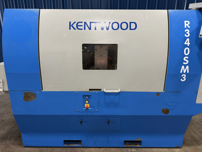 Kentwood R340SM3 Moving Blade Gang Rip Saw w/ Advantage Rip I Infeed