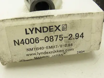 Lyndex N4006-0875-2.94 N4006-0875-2.94 End Mill Holder 7/8" Dia Hole NMTB Taper