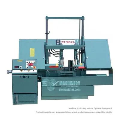 WF WELLS F-16-2 Horizontal Bandsaws Semi Auto | Sierra Victor Industries (1)