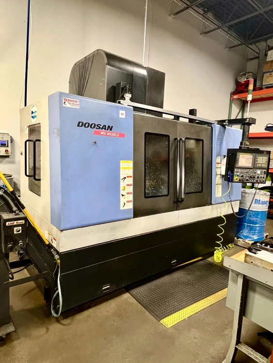 Used 2007 DOOSAN MV-4020LS Vertical Machining Centers Minnesota US | Revelation Machinery #509921