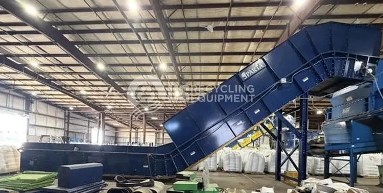 Used SPARTA 2023-07-NAD13 COMBO BELT INFEED CONVEYOR Conveyors Texas US | US Recycling Equipment #1482161