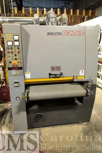 Used 2014 BOARKE BKM37RK 2-HEAD 37" WIDE BELT SANDER Woodworking Sanders | CAROLINA MACHINERY SALES #421426