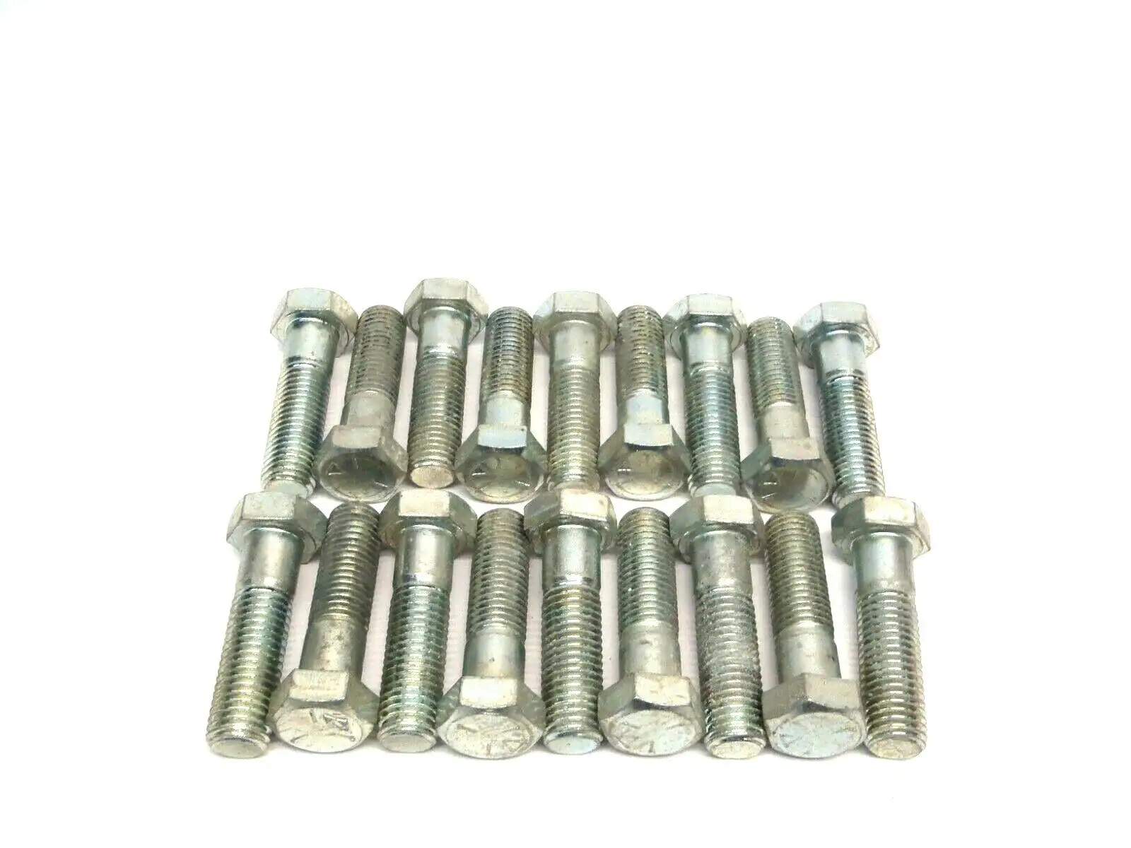 Zinc 3/4-10 x 2-3/4 Inch Head Cap Screws LOT OF 18 - New Other