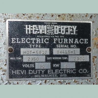 USED HEVI-DUTY HDT-5610